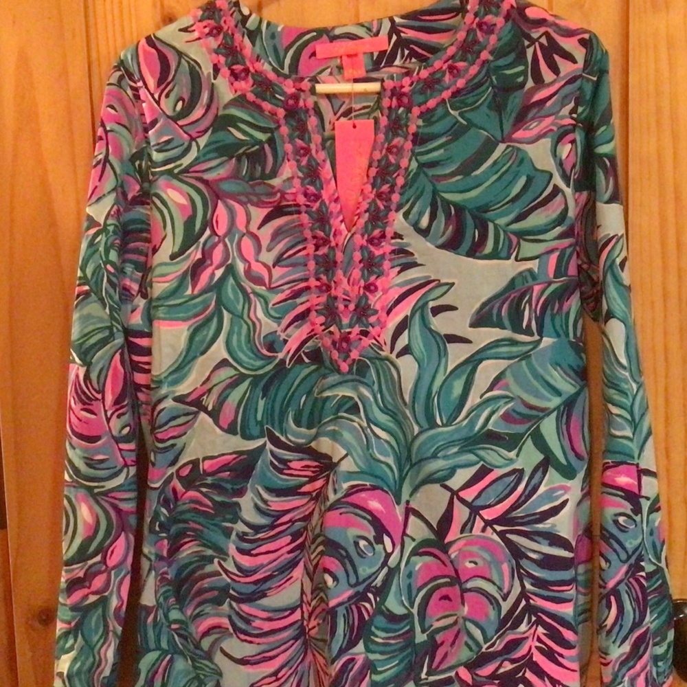 Lilly Pulitzer Coretta Tunic new with tags size Large